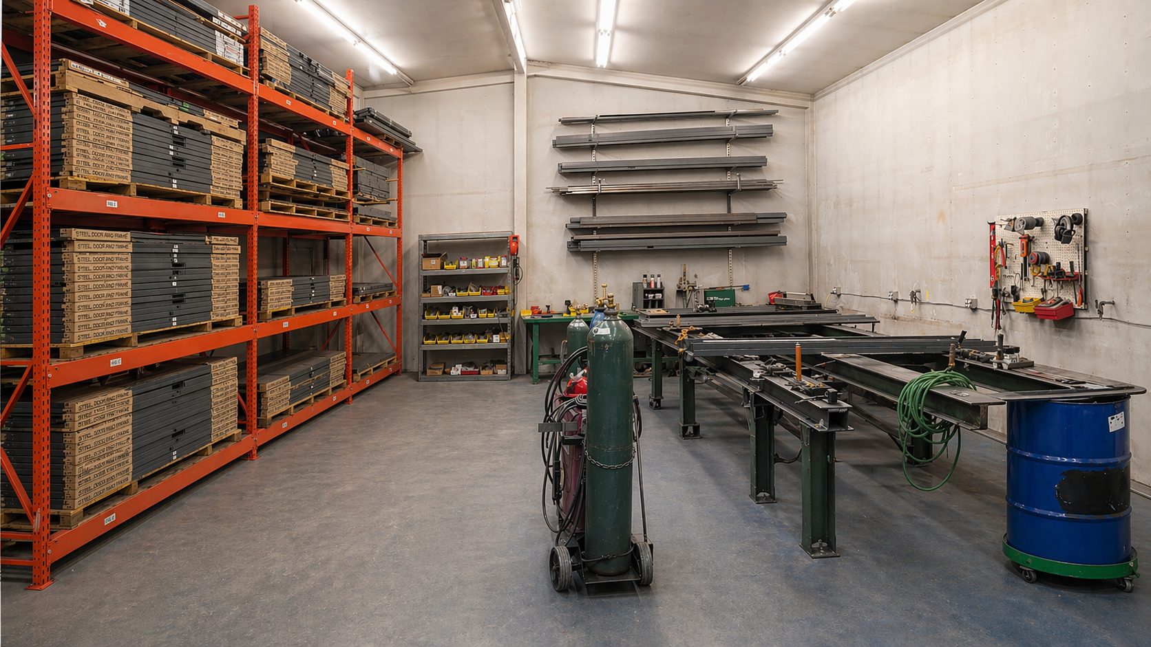 Castle Door building side view